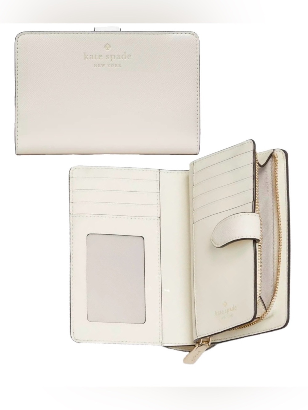 $199 Retail NWOT Kate♠️Spade Madison Medium Compact Bifold Wallet